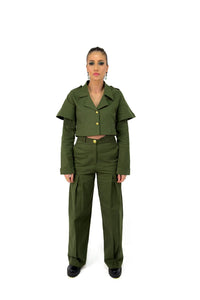 Olive Oath Set Pants